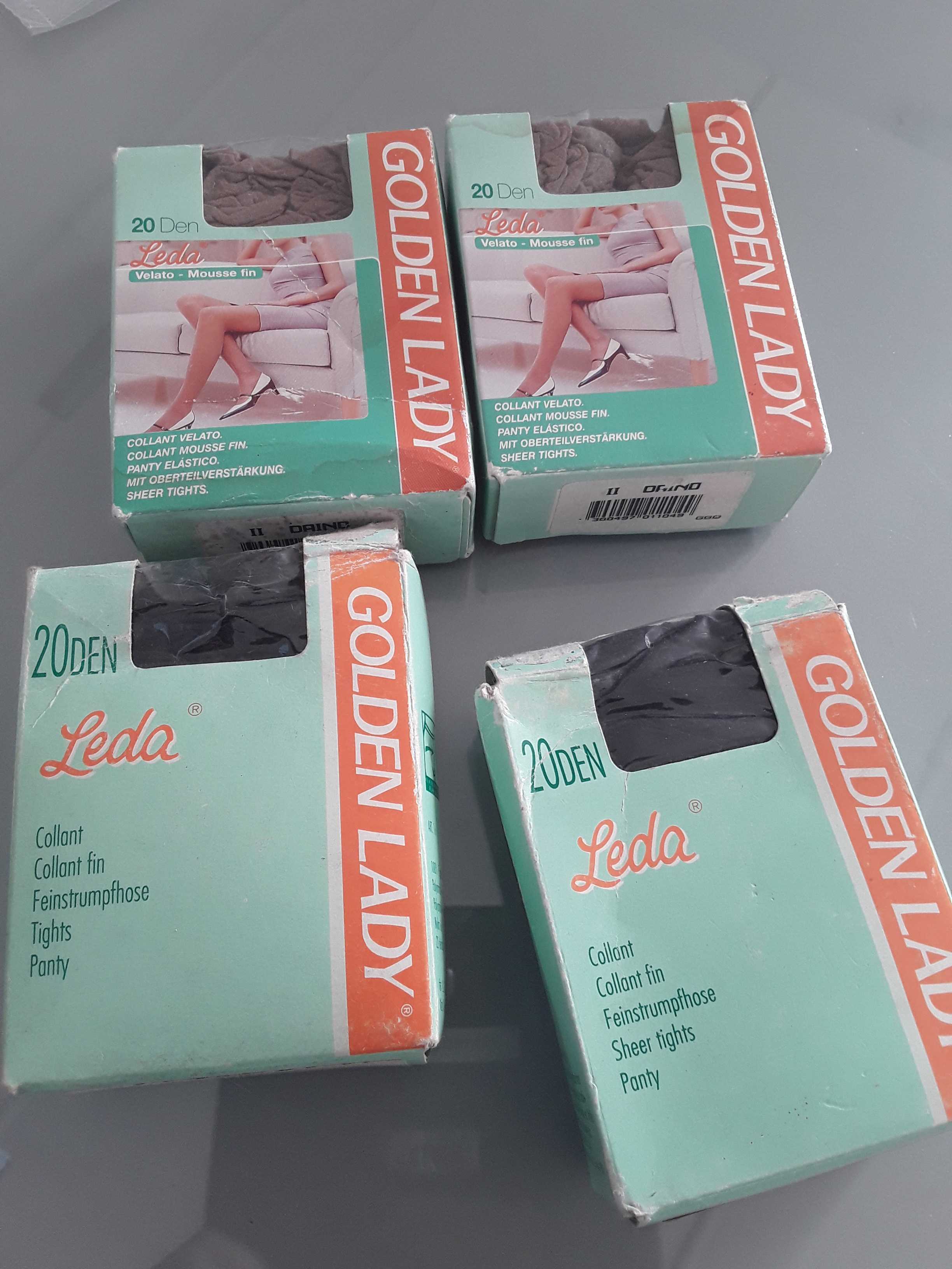 collant neri taglia 1^  beige taglia 2^