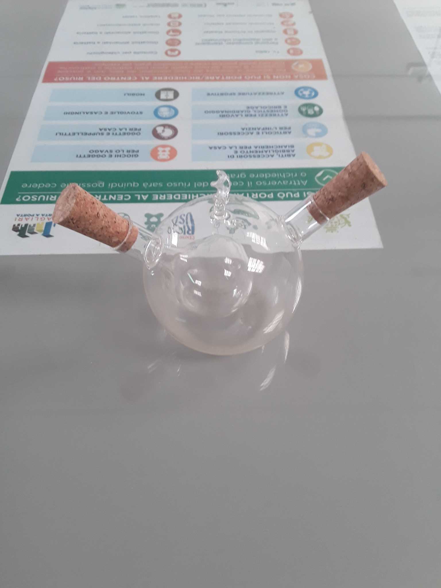 Ampolla per olio e aceto 