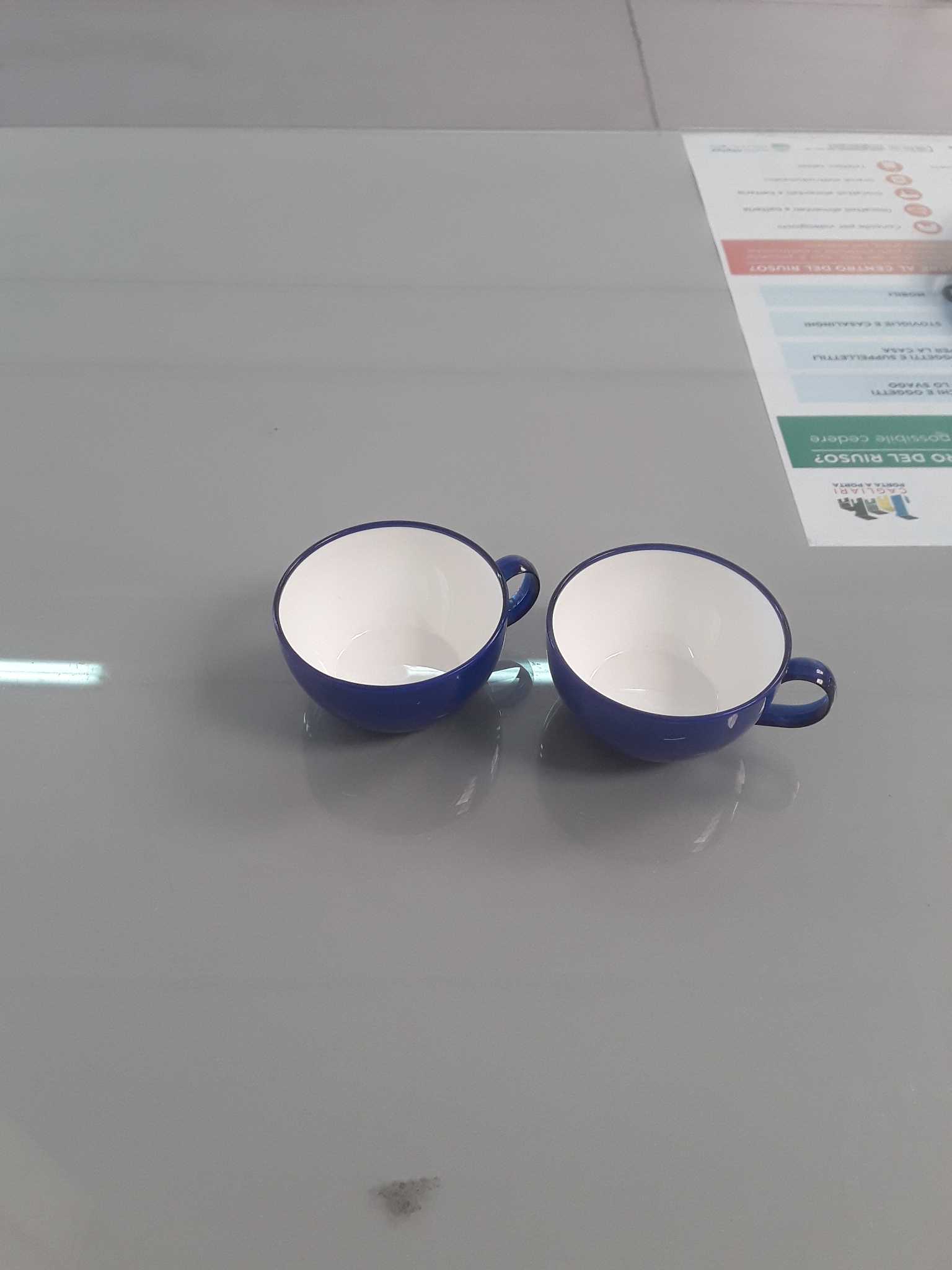 Tazzine in plastica