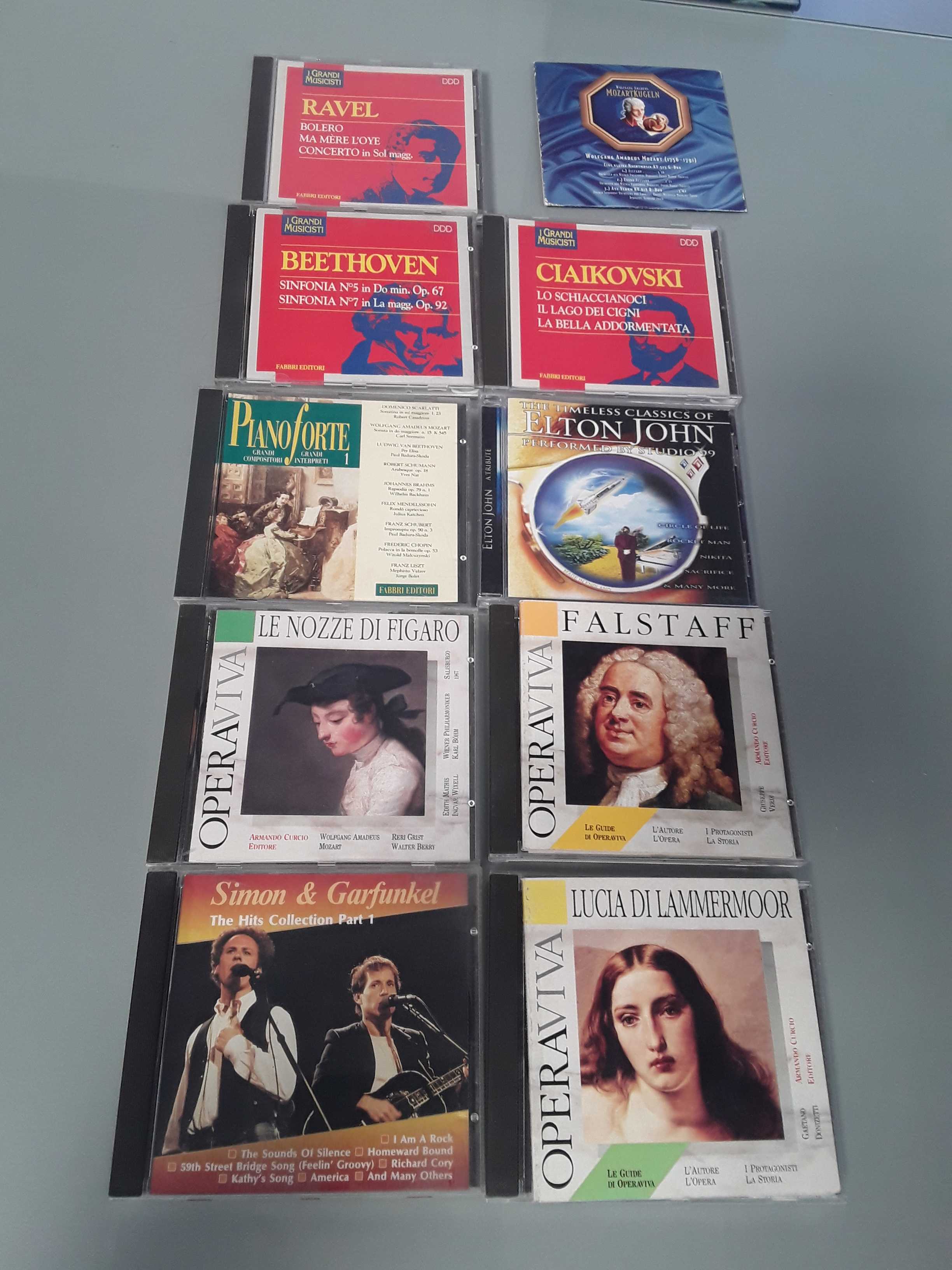 collezione cd musicali