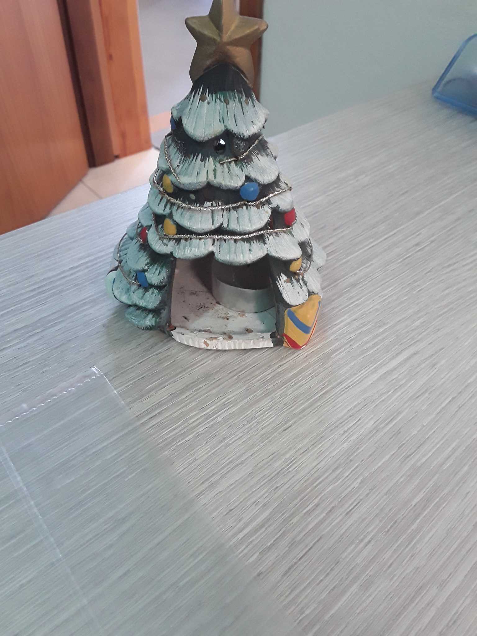 albero di Natale porta candela