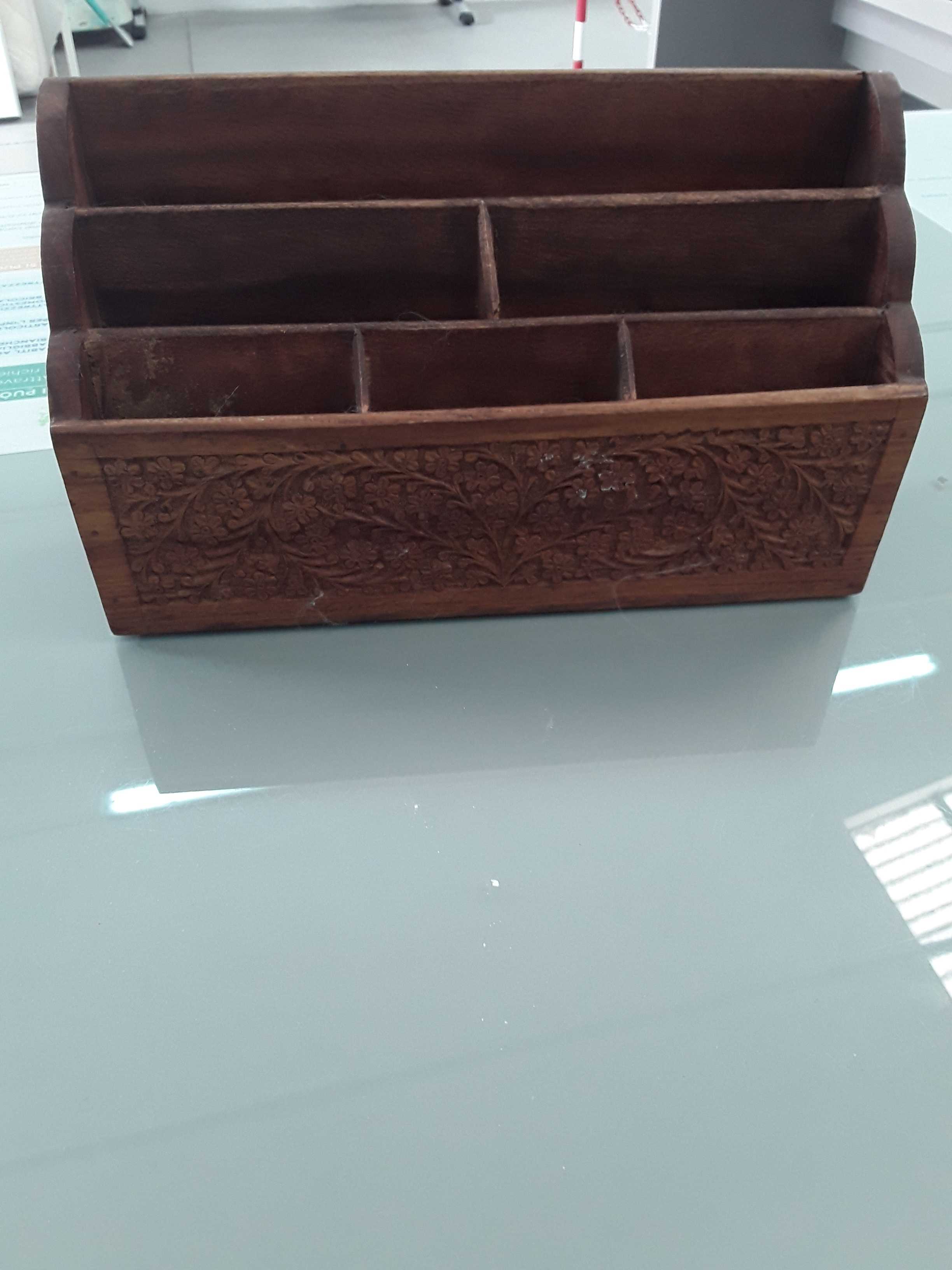 porta lettere in legno