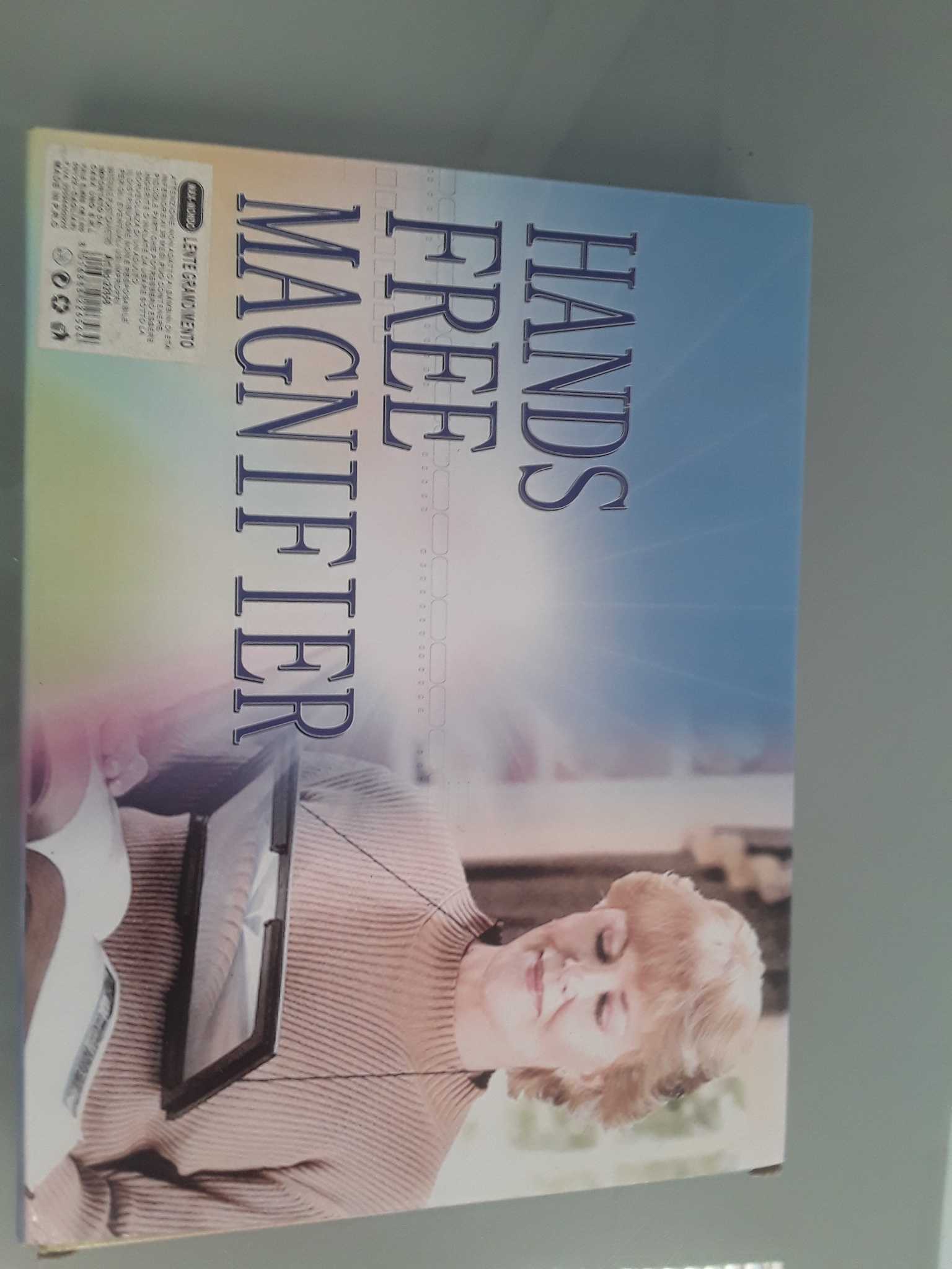 Lente ingrandimento per lettura 